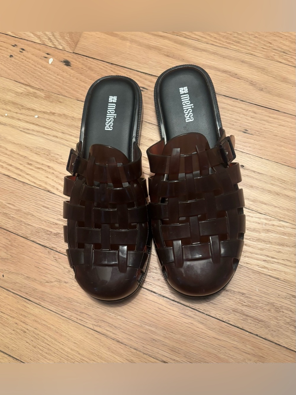 Melissa Jelly Fisherman Sandals from Brazil - size 6
